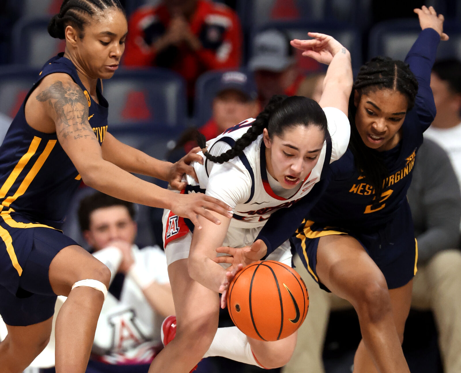 University of ÃÛÁÄÖ±²¥ vs West Virginia, Big 12 basketball | Jan. 25, 2025